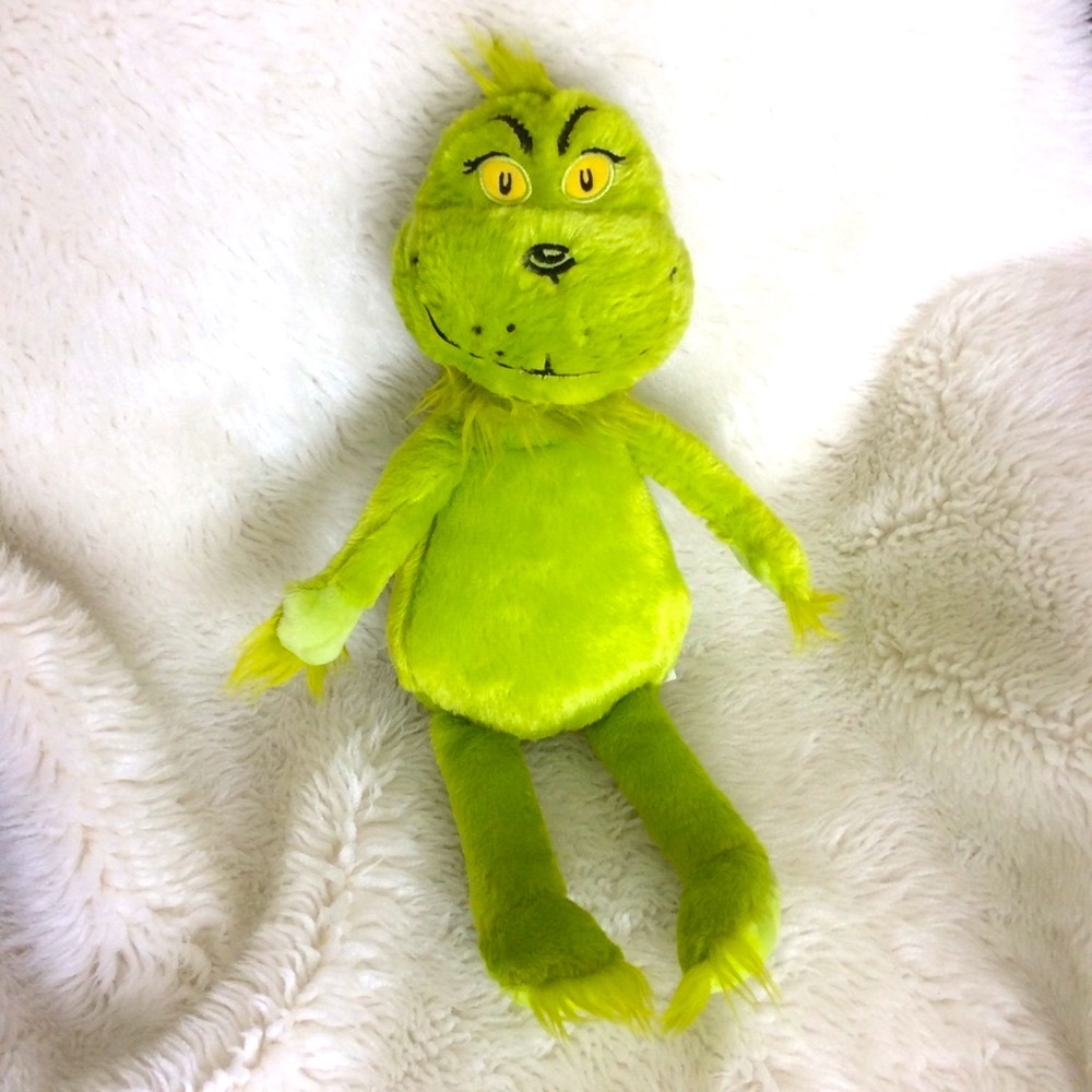 Christmas Grinch Stuffed Toy-15”
